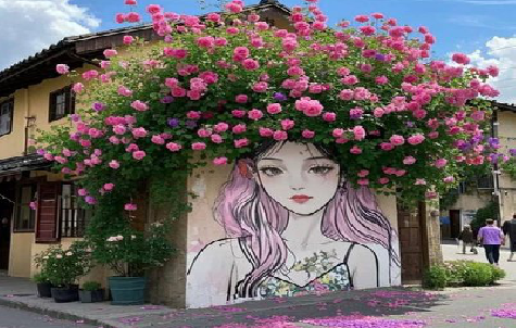 安陆怎么设计网红打卡墙绘