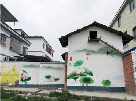 安陆室外墙绘-从选材到保养。