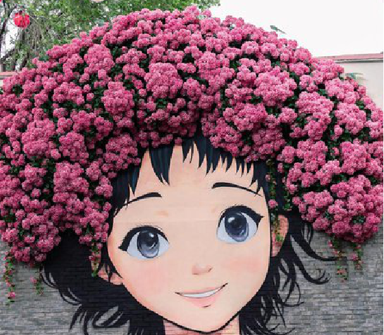 安陆墙体彩绘-网红墙打卡