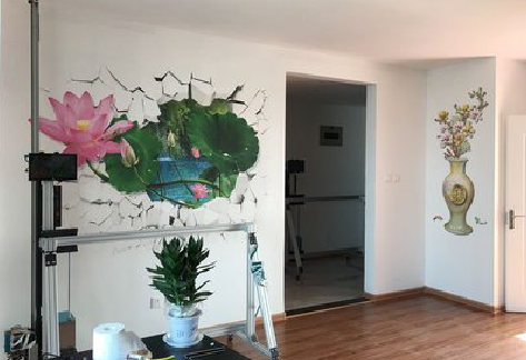 安陆墙体彩绘相比墙纸的优势。