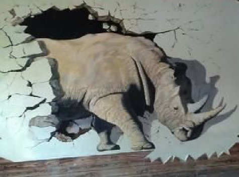 安陆在墙绘中，如何绘制3D效果？